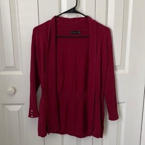 Burgundy Cardigan (size PL)